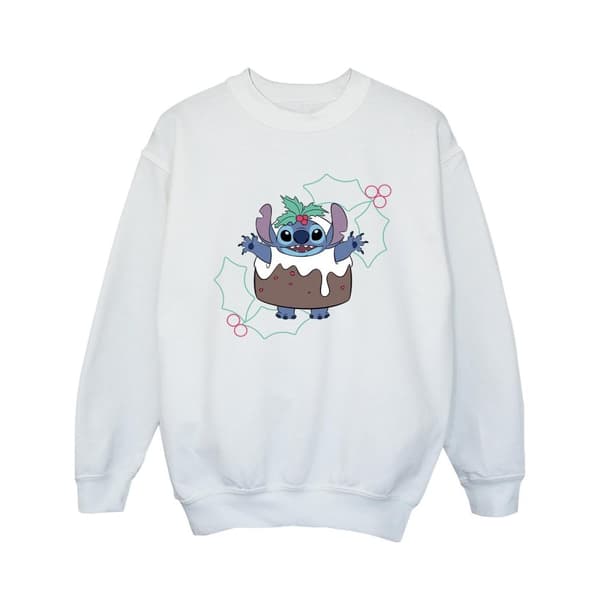 Disney Girls Lilo & Stitch Pudding Holly Sweatshirt