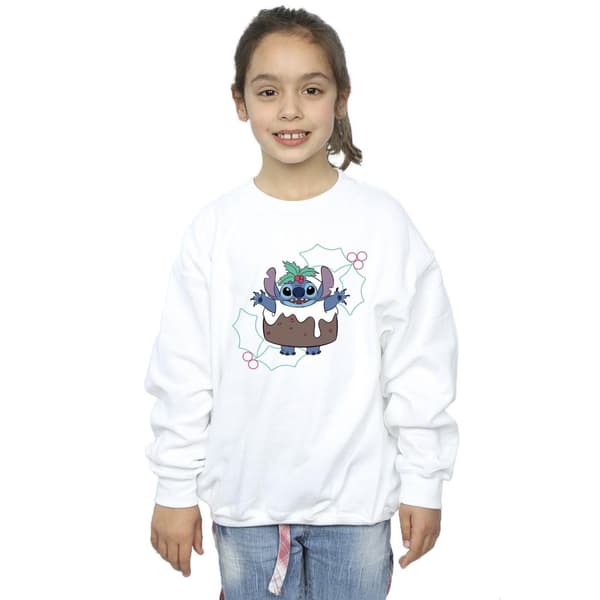 Disney Girls Lilo & Stitch Pudding Holly Sweatshirt