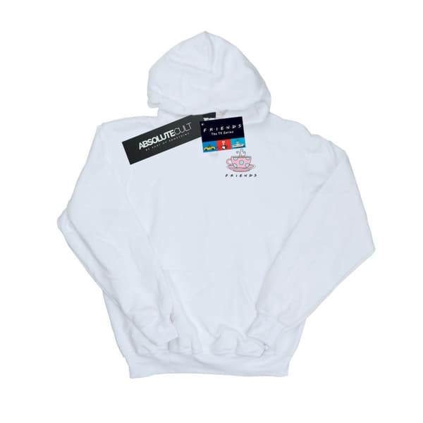 Friends Mens Coffee Cup Breast Print Hoodie