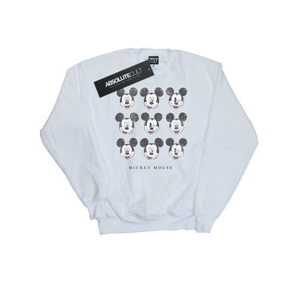 Disney Girls Mickey Mouse Wink And Smile Sweatshirt