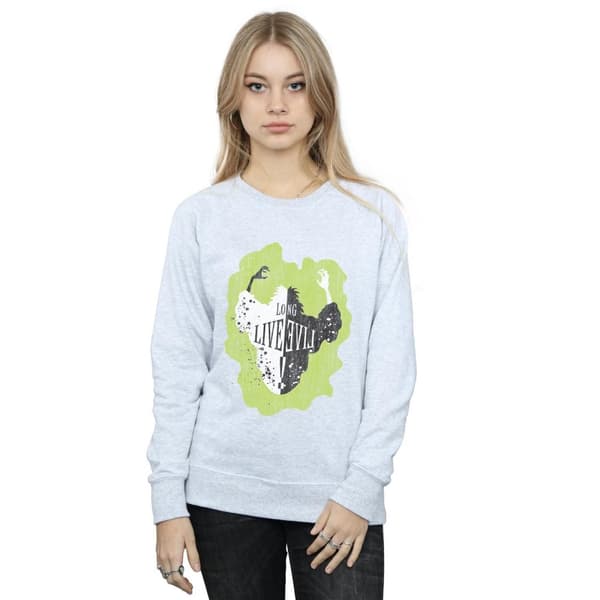 Disney Womens/Ladies The Descendants Cruella Long Live Sweatshirt