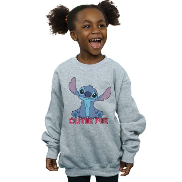 Disney Girls Lilo And Stitch Stitch Cutie Pie Sweatshirt
