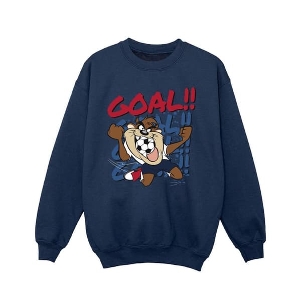 Looney Tunes Taz Goal Goal Goal-tröja för flickor