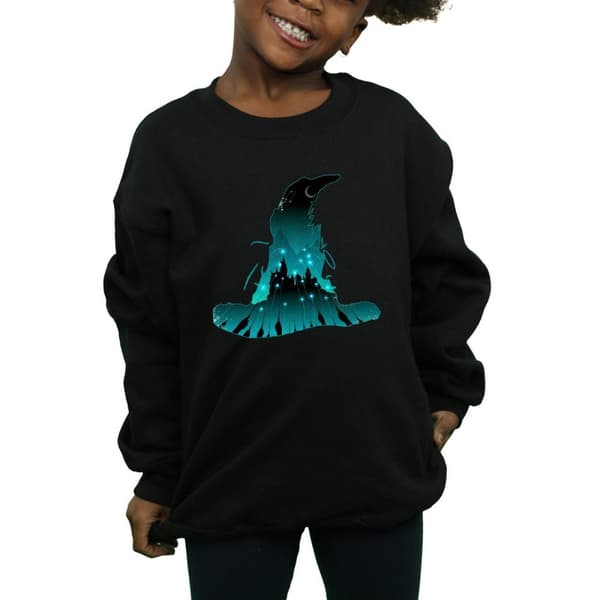 Harry Potter Girls Hogwarts Silhouette Sweatshirt