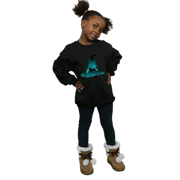 Harry Potter Girls Hogwarts Silhouette Sweatshirt