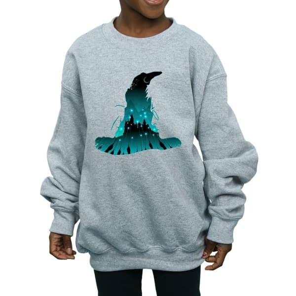 Harry Potter Girls Hogwarts Silhouette Sweatshirt