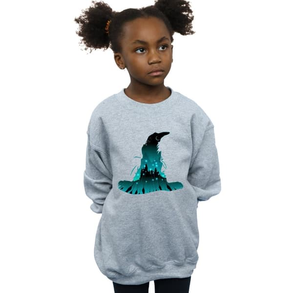 Harry Potter Girls Hogwarts Silhouette Sweatshirt