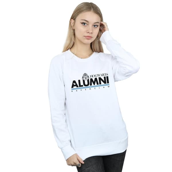 Harry Potter Womens/Ladies Hogwarts Alumni Ravenclaw Sweatshirt
