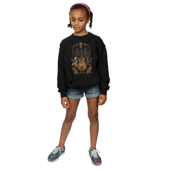 Disney Girls Coco Guitar Poster Sweatshirt
