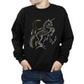 Miniatyrbild 3 av 5: Harry Potter Sweatshirt med linjer av enhörningar för pojkar