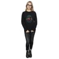 Miniatyrbild 4 av 5: Harry Potter Neon Hogwarts Crest Sweatshirt för kvinnor/damer