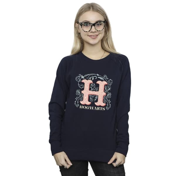 Harry Potter Dam/Tjej Blommor H Sweatshirt