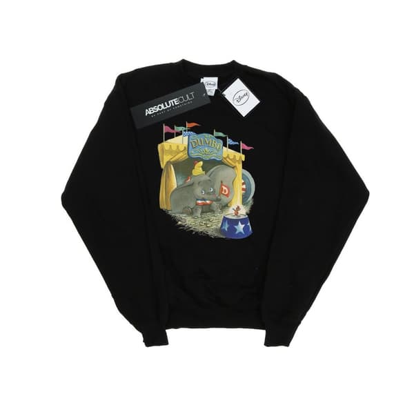 Disney Dam/Tjej Dumbo Circus Sweatshirt Black L