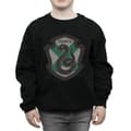 Miniatyrbillede 3 af 5: Harry Potter Boys Slytherin Crest Flat Sweatshirt
