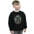 Miniatyrbillede 2 af 5: Harry Potter Boys Slytherin Crest Flat Sweatshirt