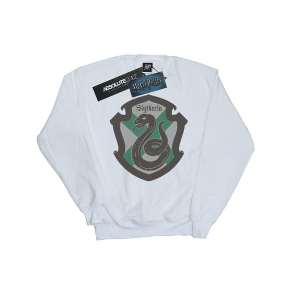 Harry Potter Boys Slytherin Crest Flat Sweatshirt
