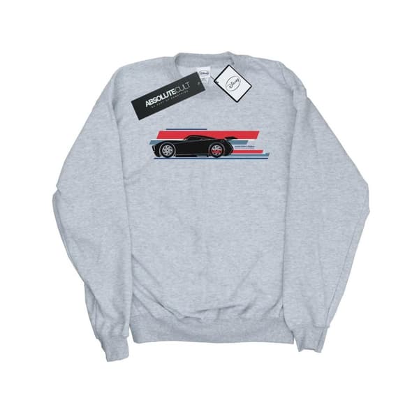 Disney Girls Cars Jackson Storm Stripes Sweatshirt