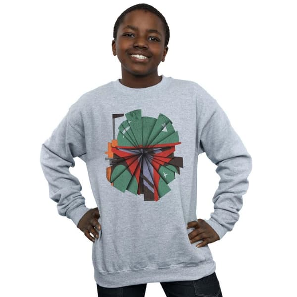 Star Wars Boys A New Hope Shuttered Boba Fett Sweatshirt