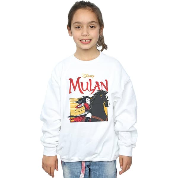 Disney Mulan Movie Horse Frame-tröja för flickor