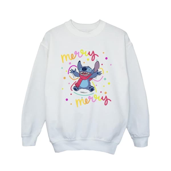 Disney Lilo & Stitch Merry Rainbow-tröja för flickor