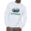 Miniatyrbilde 3 av 4: Disney Mens Lilo & Stitch Stitchmas Glasses Sweatshirt