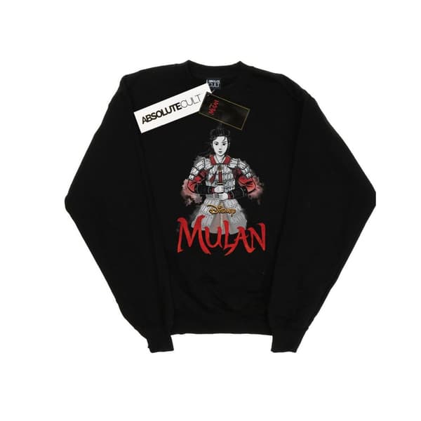 Disney Girls Mulan Movie Sword Pose Sweatshirt