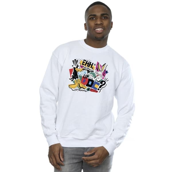 Looney Tunes Mens What´s Up Doc Pop Art Sweatshirt