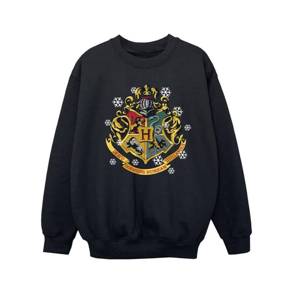 Harry Potter Girls Christmas Crest Sweatshirt