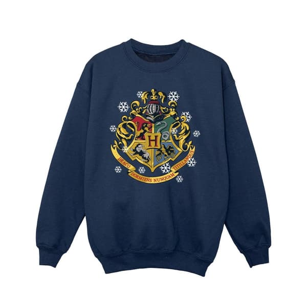 Harry Potter Girls Christmas Crest Sweatshirt