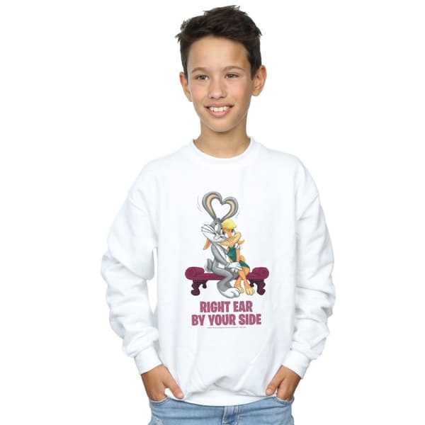 Looney Tunes Pojkar Bugs And Lola Alla hjärtans kramtröja