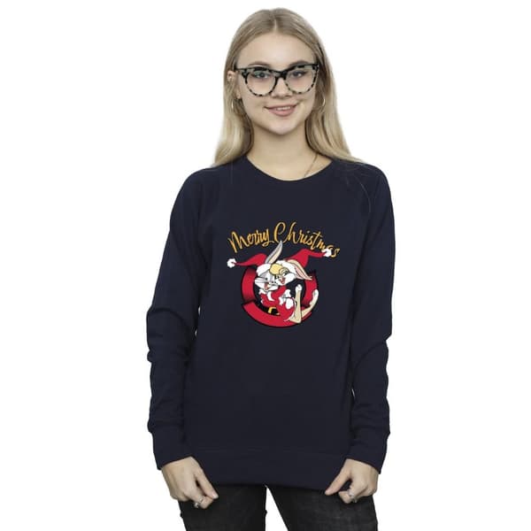 Looney Tunes Lola Merry Christmas - Sweatshirt för kvinnor/damer