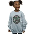 Miniatyrbillede 2 af 5: Harry Potter Girls Slytherin Crest Flat Sweatshirt