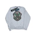 Miniatyrbillede 1 af 5: Harry Potter Girls Slytherin Crest Flat Sweatshirt
