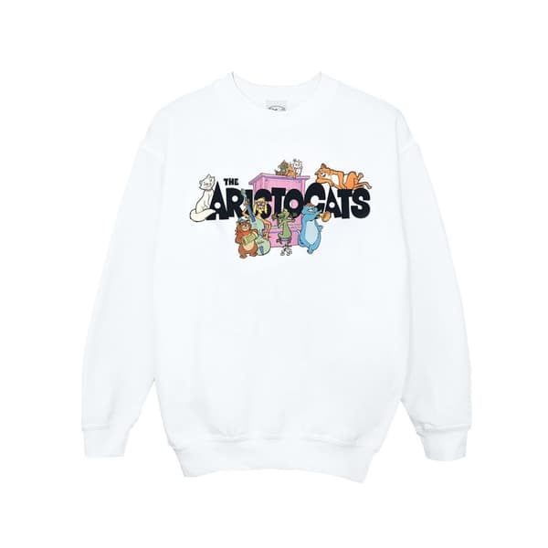 Disney Boys The Aristocats Music Logo Sweatshirt