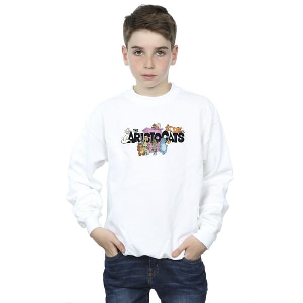 Disney Boys The Aristocats Music Logo Sweatshirt