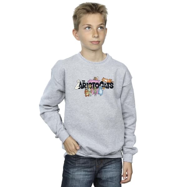 Disney Pojkar The Aristocats Sweatshirt med musiklogotyp