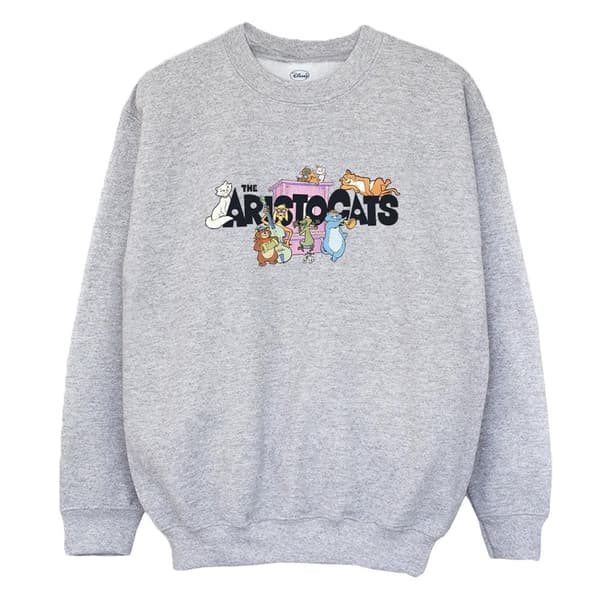 Disney Pojkar The Aristocats Sweatshirt med musiklogotyp