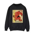 Miniatyrbillede 1 af 3: Disney Womens/Ladies Big Hero 6 Baymax Baymax Newspaper Sweatshirt
