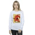 Miniatyrbild 2 av 3: Disney Dam/Tjej Big Hero 6 Baymax Baymax Newspaper Sweatshirt