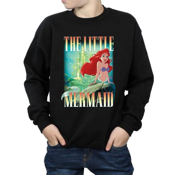Disney Pojkar Den lilla sjöjungfrun Ariel Montage Sweatshirt