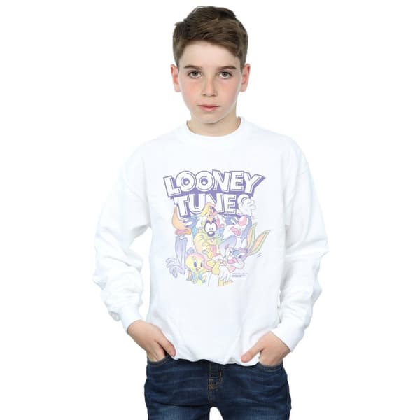 Looney Tunes Boys Rainbow Friends Sweatshirt