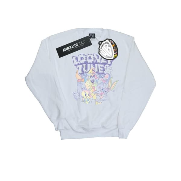 Looney Tunes Boys Rainbow Friends Sweatshirt White 7-8 Years