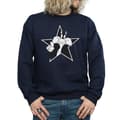 Miniatyrbilde 4 av 5: Looney Tunes Mens Sylvester Mono Star Sweatshirt