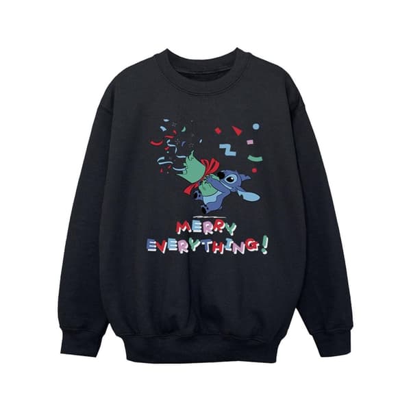 Disney Girls Lilo And Stitch Merry Everything Sweatshirt