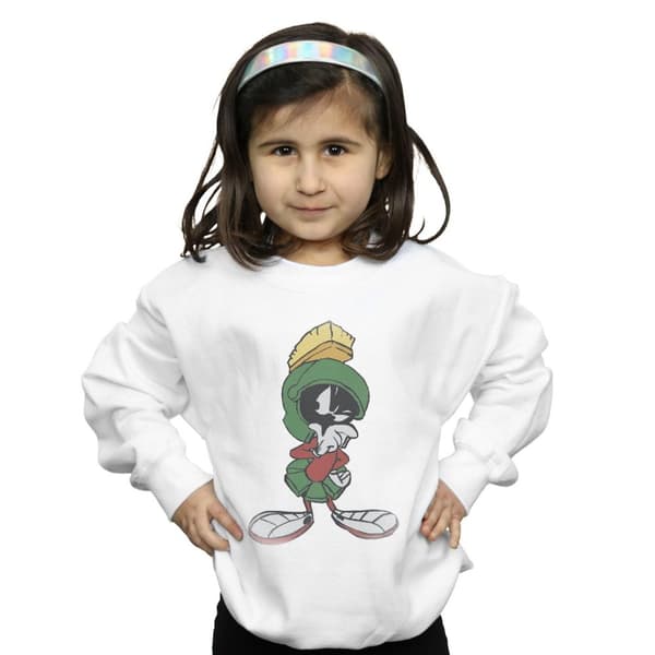 Looney Tunes Girls Marvin The Martian Pose Sweatshirt