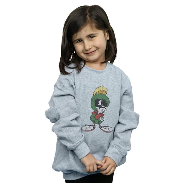 Looney Tunes Girls Marvin The Martian Pose Sweatshirt