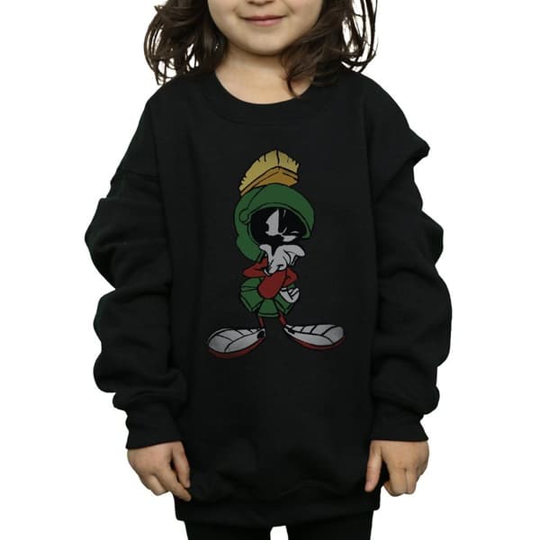Looney Tunes Girls Marvin The Martian Pose Sweatshirt