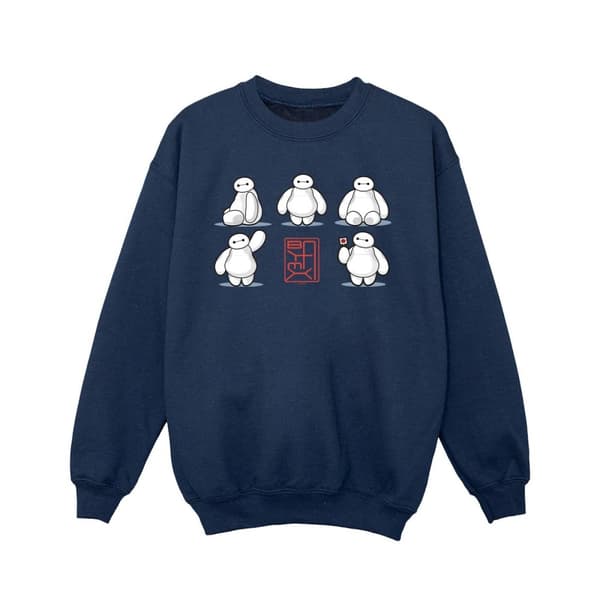 Disney Big Hero 6 Baymax Many Poses-tröja för flickor