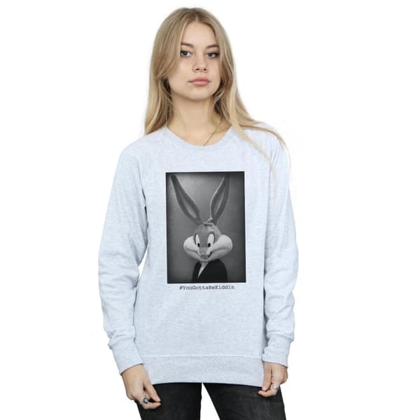 Looney Tunes Womens/Ladies Bugs Bunny Yougottabekiddin Sweatshirt