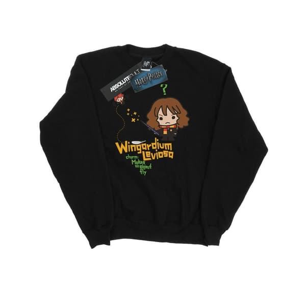 Harry Potter Mens Hermione Granger Wingardium Leviosa Junior Sweatshirt